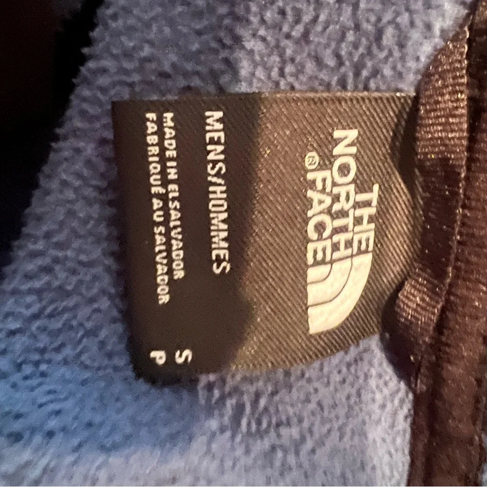 The North Face Men 1/4 Zip Pullover Sweatshirt Size Medium Lightweight Fleece